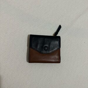 Fossil Black and Brown Wallet